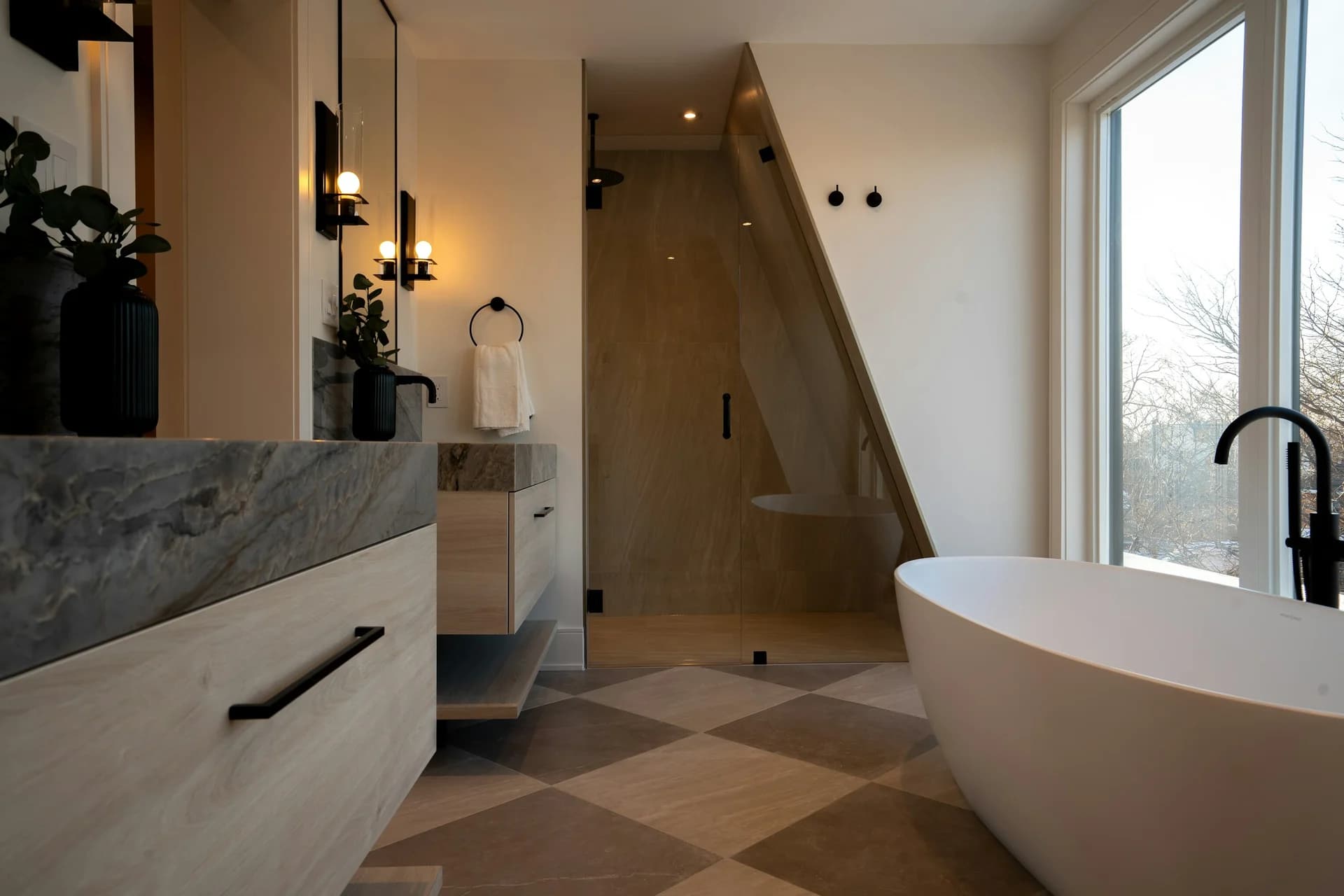 Moonka Tiles Co. tile installation team and process