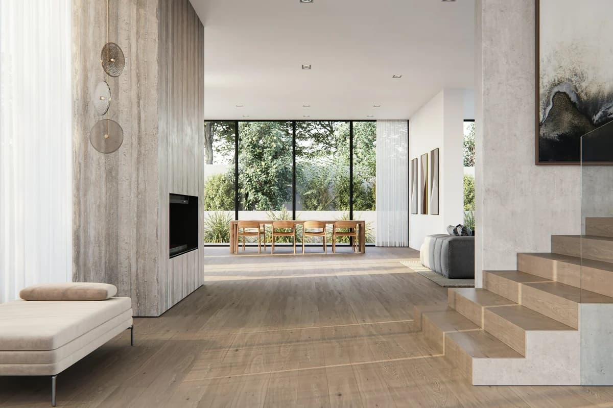 Porcelain floor tile illustrating substrate planning for Kitchener renovations